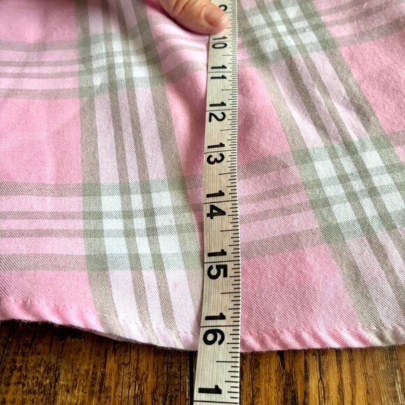 *NWT* Cute Pink Plaid Skirt - size 10 Barbiecore, Punkcore, Preppy, CuteGoth - Picture 6 of 7